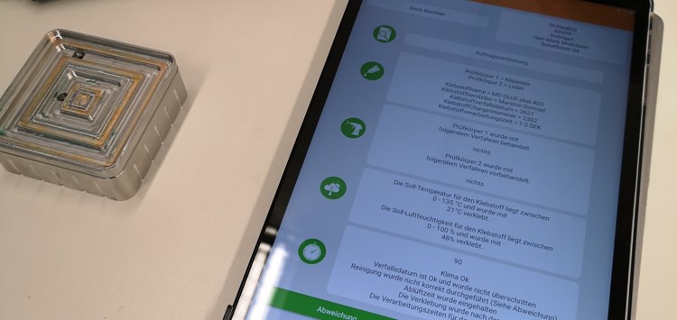 Klebprozesse einfach dokumentieren