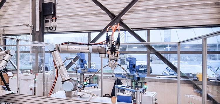 Cobot-gestütztes Dosieren kann bald effizienter werden