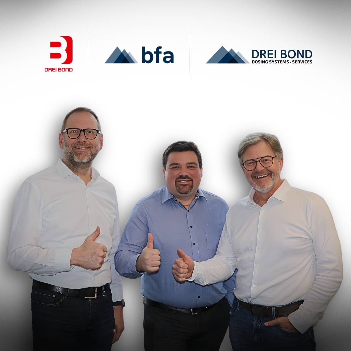 Drei Bond mit strategischer Neuausrichtung