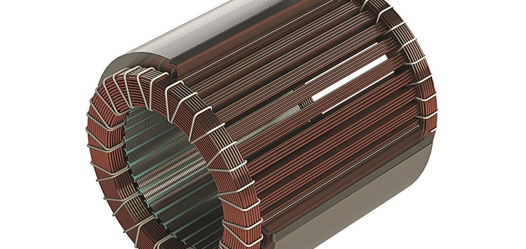 Rotor- und Statorblechpakete  besser kleben