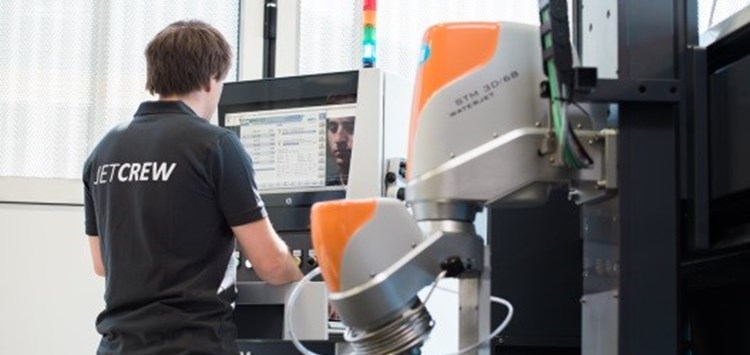 Wasserstrahlschneiden 4.0