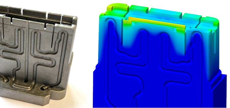 Zykluszeit mit konturnaher Kühlung optimieren