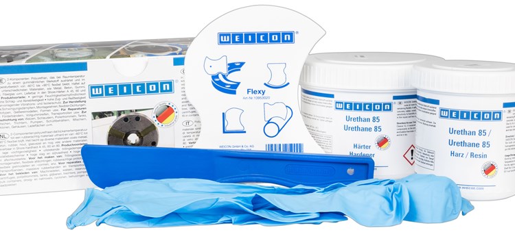 Schnelle Reparatur und Beschichtung