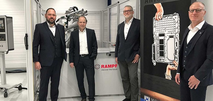 Michelfelder und Rampf  beschließen Technologiepartnerschaft
