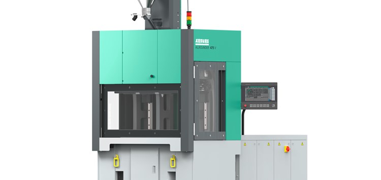 Spritzgießen mit kleinem Footprint und großer Schließkraft