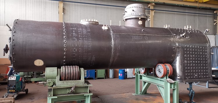 Dampflok-Kesselbau: Sicher abgedichtet